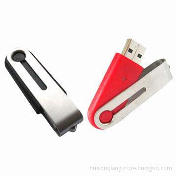 OEM swivel USB flash drive, 8GB